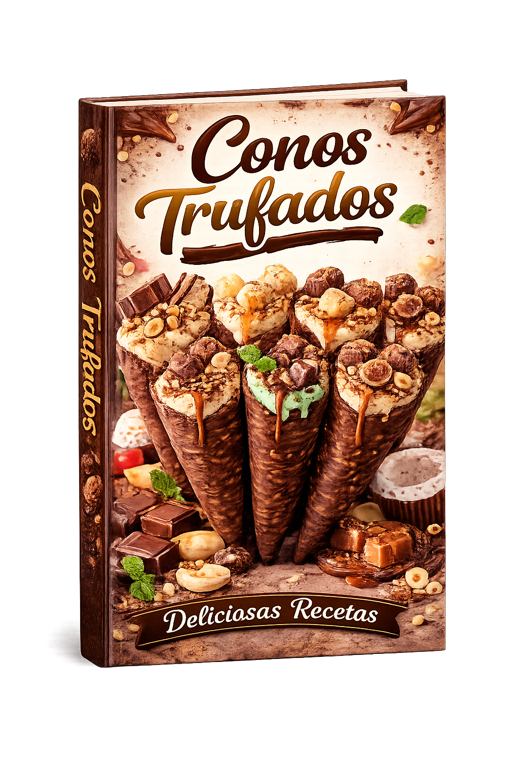 Conos trufados con recetas deliciosas