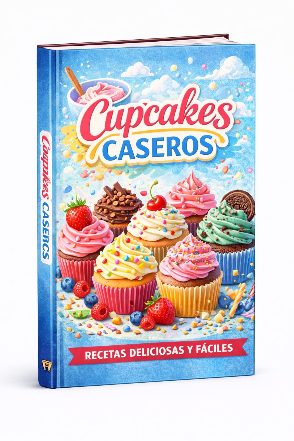 Libro de cupcakes caseros y deliciosos